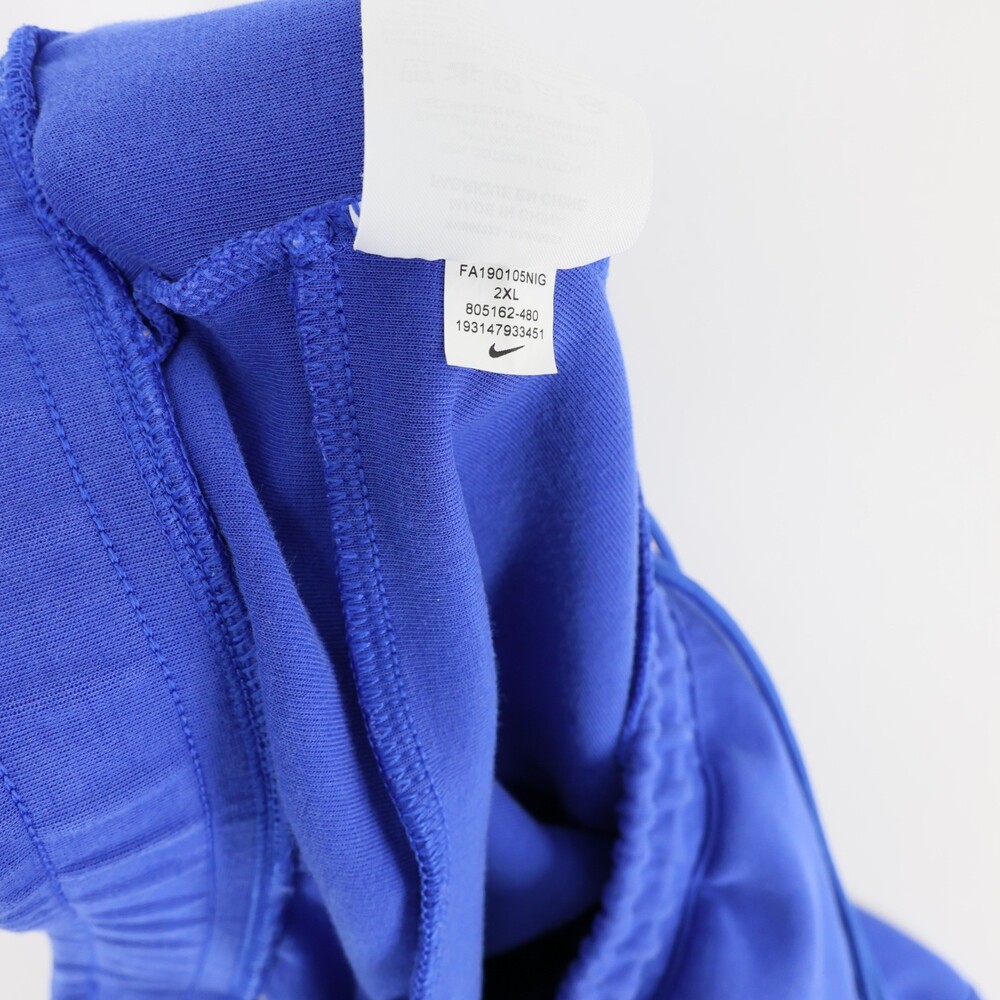 Nike Tech Fleece Joggers Mens 2XL Blue Sweatpants Tapered Activewear Gym - Picture 12 of 12